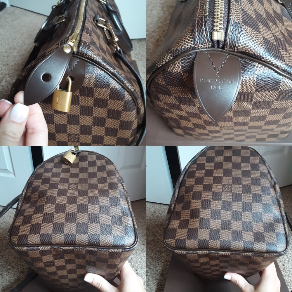 ❤TRADED❤ Louis Vuitton Speedy 35 ❤ - Picture 7 of 15